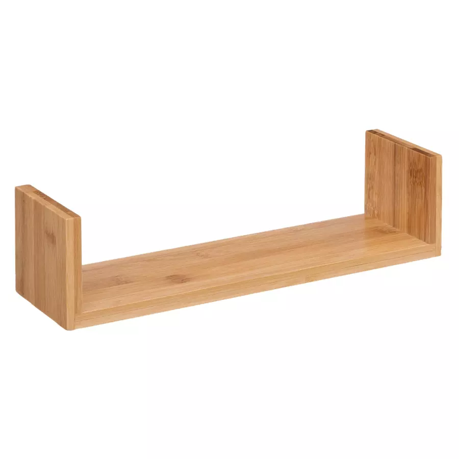 Lot de 3 étagères à bordure Fixy Bambou Naturel 5