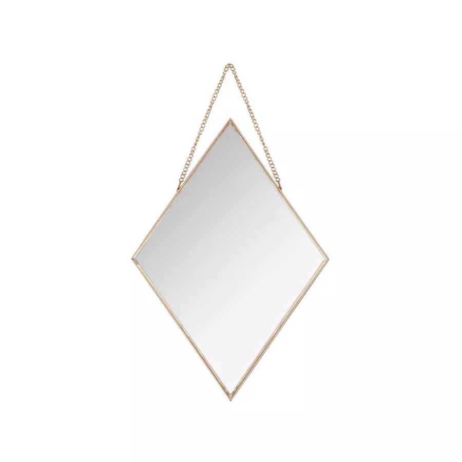 Lot de 3 miroirs Losange Or 5
