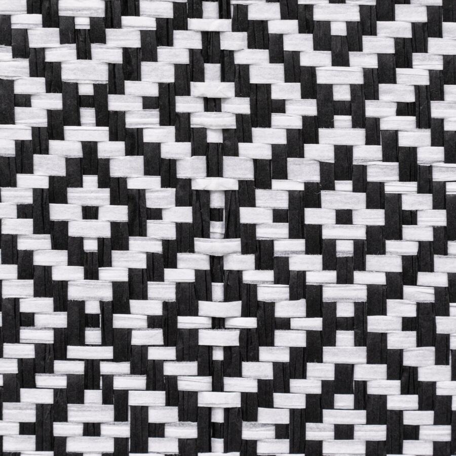 Aufräumbox (31 x 15 cm) Schwarz und weiß 5