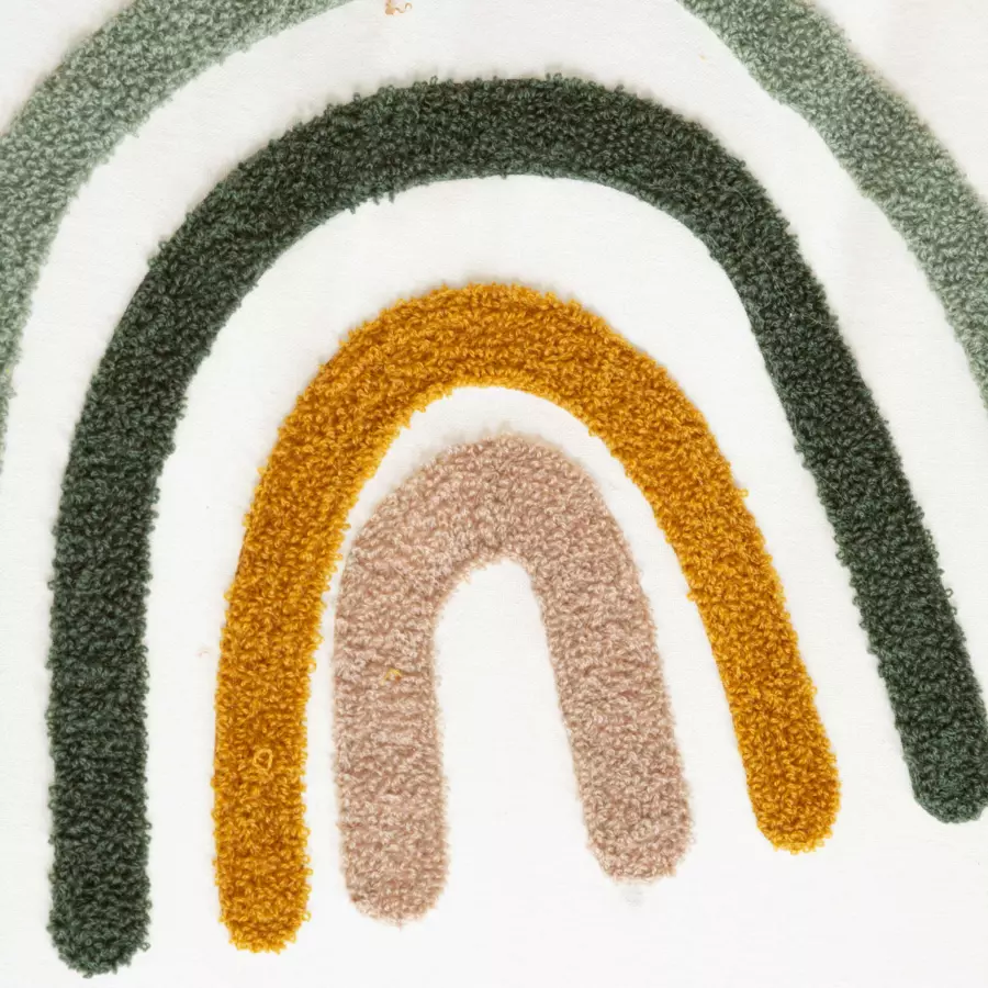 Alfombra de aprendizaje bebé (100 cm) Arc en ciel Verde 4