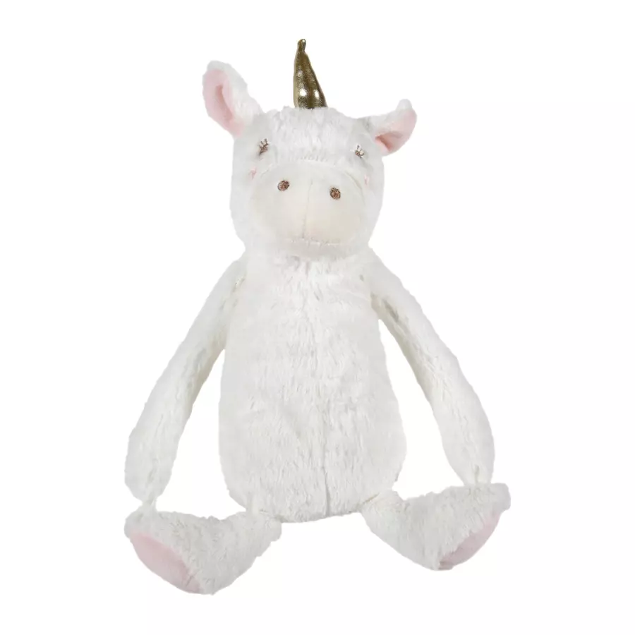 Manta suave (90 cm) y peluche Licorne Rosa 4