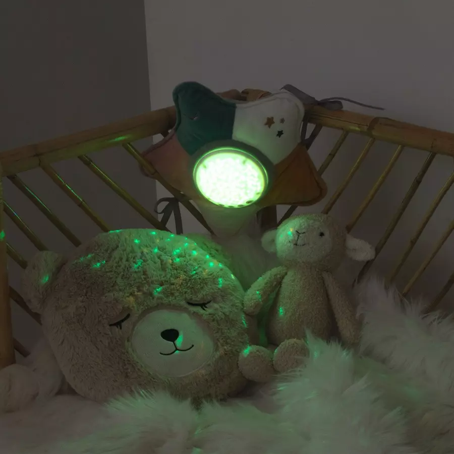 Veilleuse musicale projecteur Etoile Multicolore  4