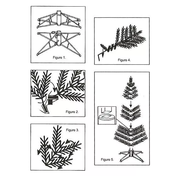 Kunstkerstboom Black Royal H210 cm Zwart