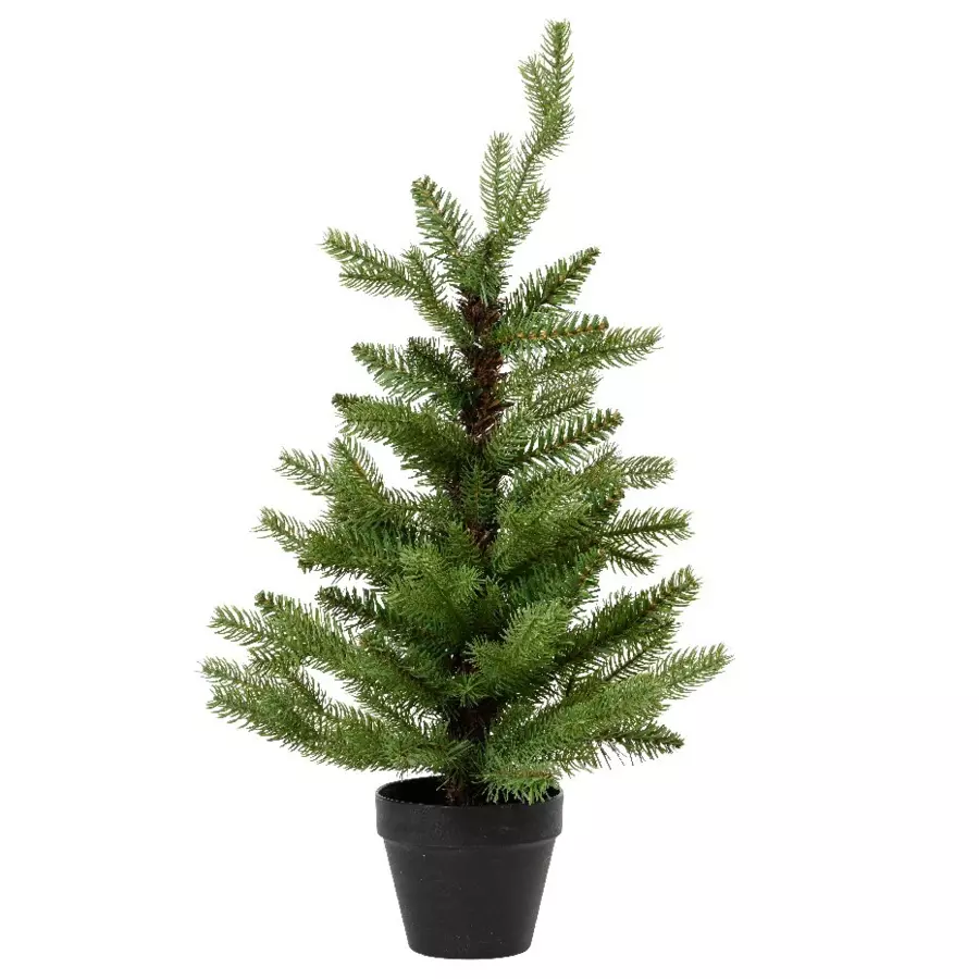 Arbolito artificial para mesa Allix alto 60 cm Verde