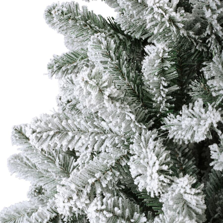 Árbol artificial de Navidad King Alto 150 cm Verde nevado 4