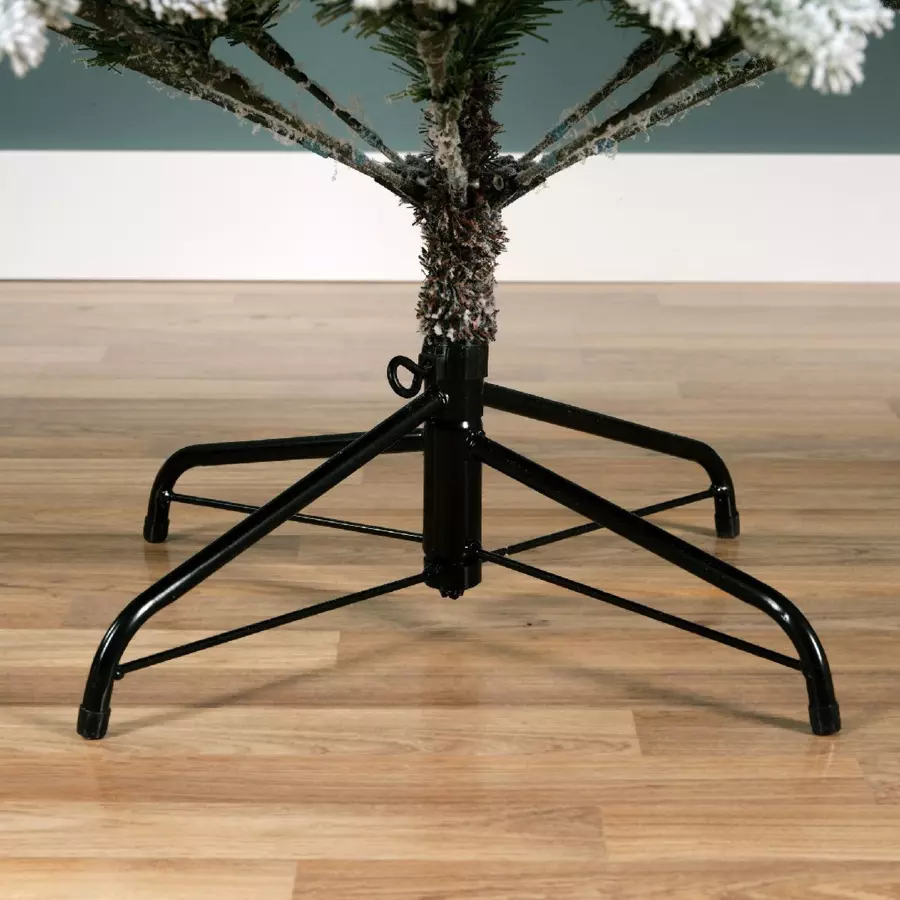 Árbol artificial de Navidad Allix Alto 180 cm Verde nevado 5