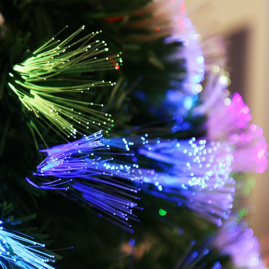 Albero di Natale in fibra ottica Magico Alt. 90 cm 4