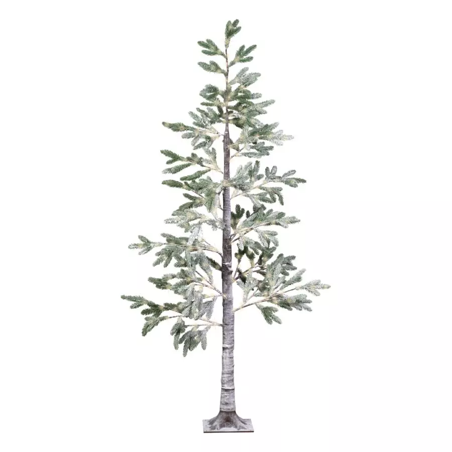 Árbol luminoso Nael Alto 210 cm Blanco cálido 5