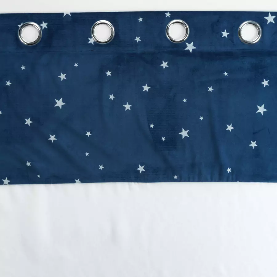 Visillo fosforescente (140 x 280 cm) Moonlight Azul 5