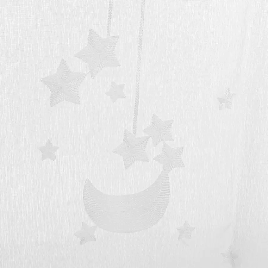 Visillo (140 x 240 cm) Etoiles Blanco