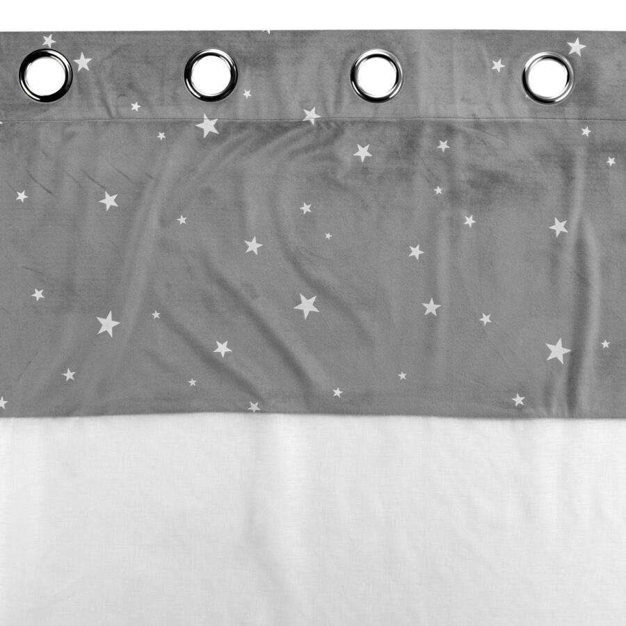 Tenda trasparente fosforescente (140 x 240 cm) Moonlight Grigio 5