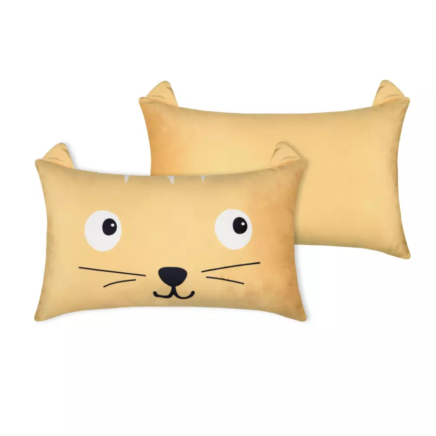 Cojín rectangular (50 cm) Lucas Amarillo mostaza 4