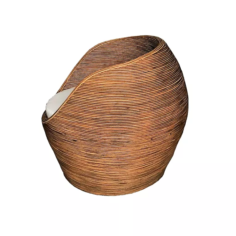 Conjunto de jardín de ratán Trinidad Natural - 5 plazas 4