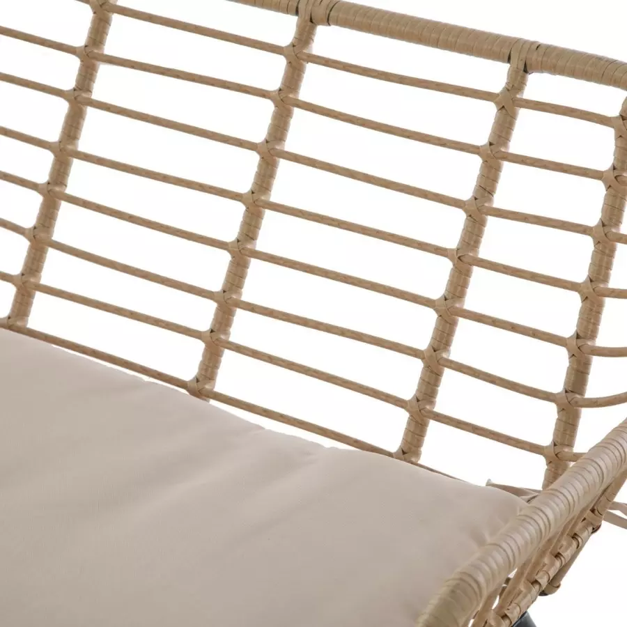 Conjunto de muebles de jardín Algarve Beige Natural - 4 plazas 5
