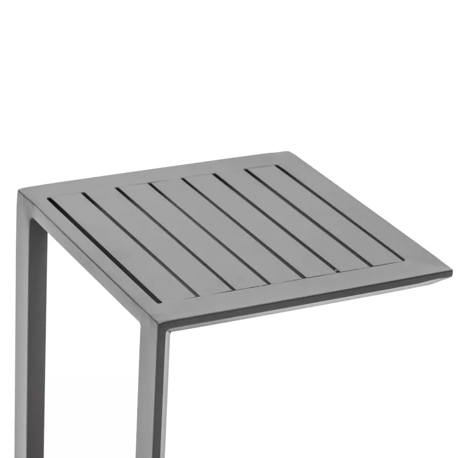 Table d'appoint de jardin Evasion - Graphite 5
