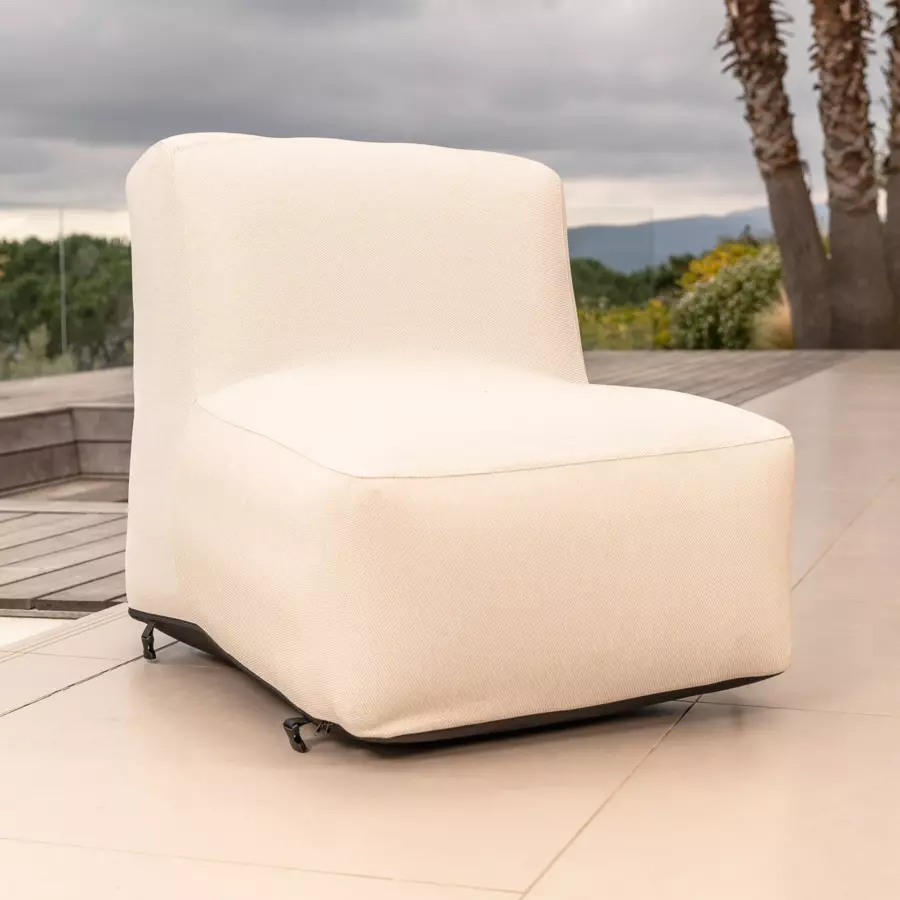 Fauteuil de jardin gonflable Bubble - Taupe 4