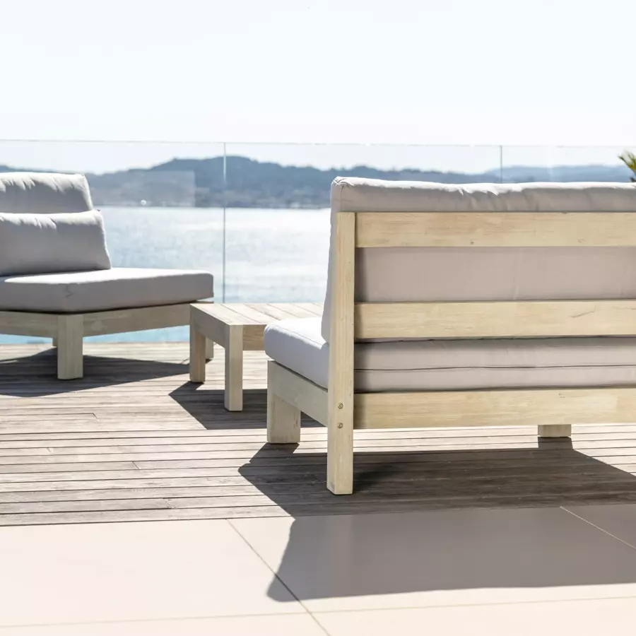Fauteuil de jardin Borneo - Sable 4