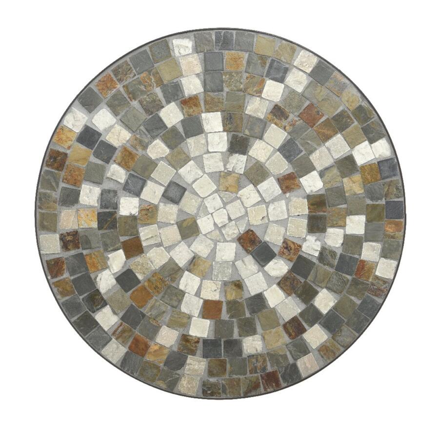 Bistrotisch Mosaic Siena Braun/Grau 5