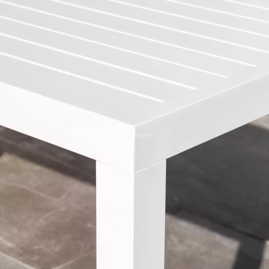 Mesa alta Aluminio Murano - Blanco 5