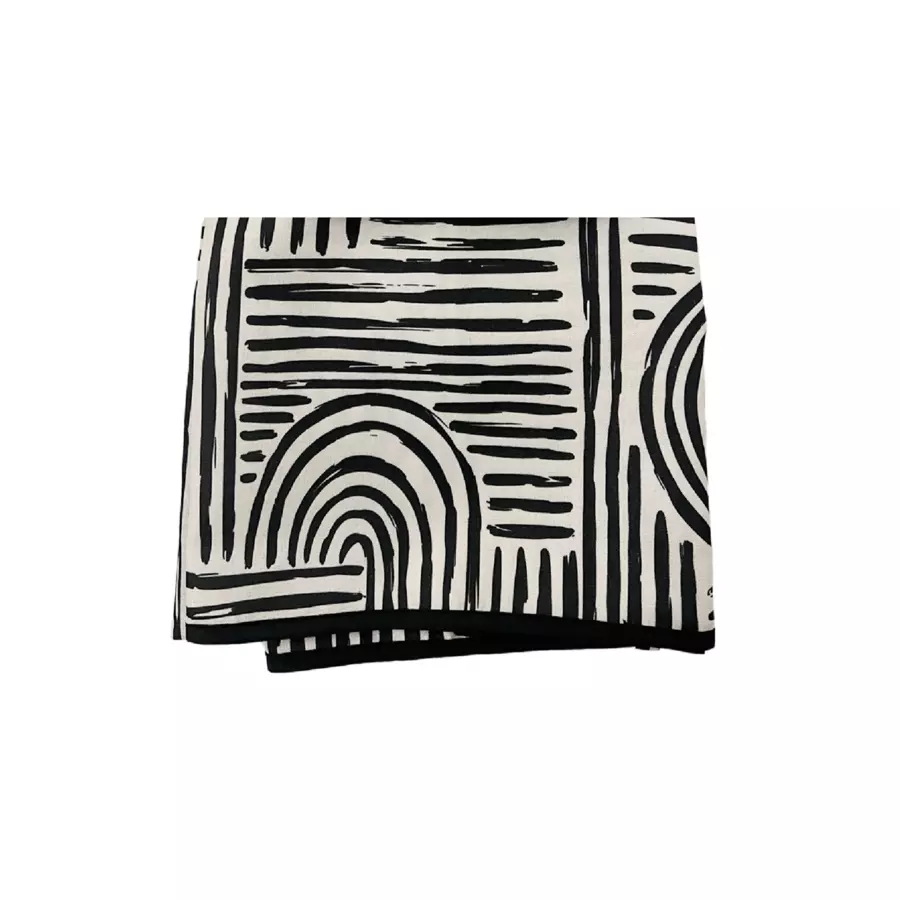 Mantel rectangular anti manchas (240 cm) Pandore Negro 4