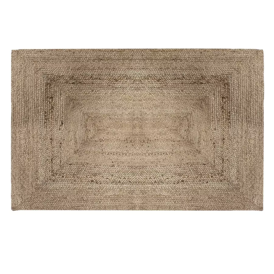 Tapis jute (170 cm) Louna Beige naturel 4
