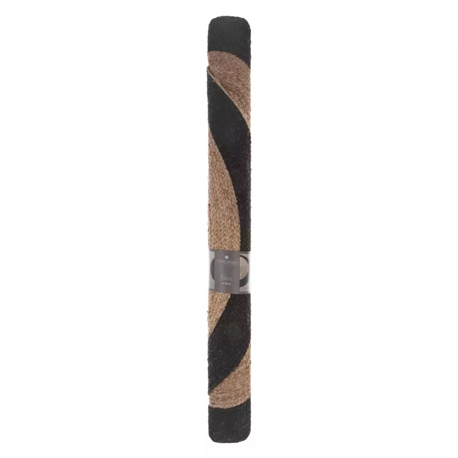 Tappeto juta (Ø120 cm) Bord Nero 4
