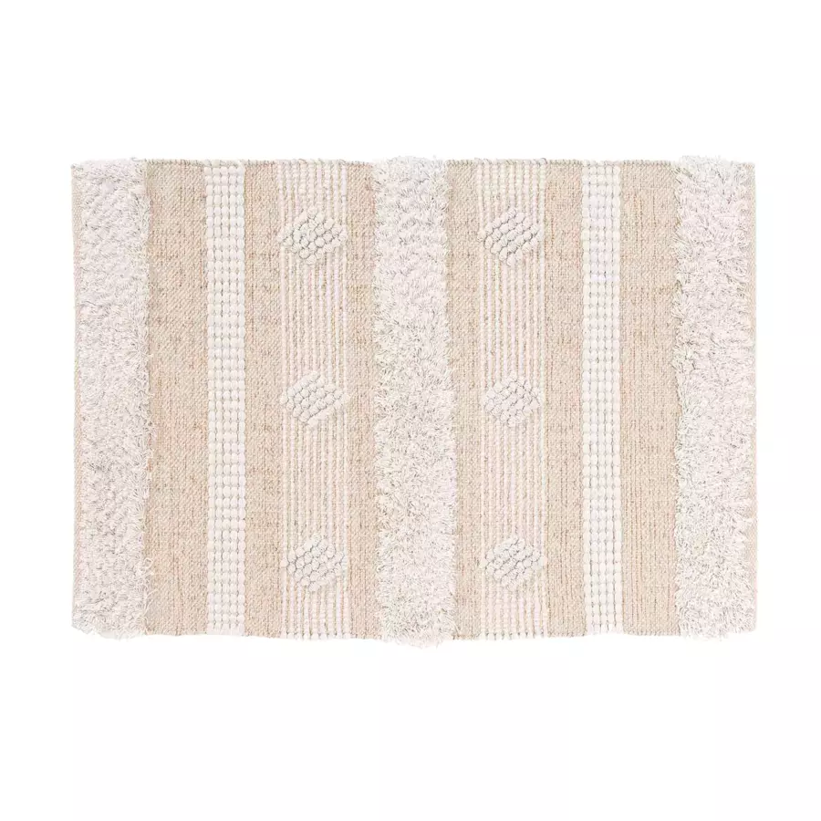 Tapis de salon (90 cm) Athos Ecru