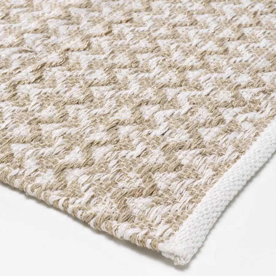 Tapis de salon (90 cm) Chasca Ecru 