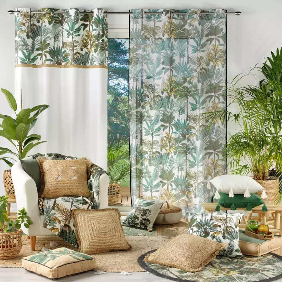 Tapis (120 cm) Balinesia Vert 4
