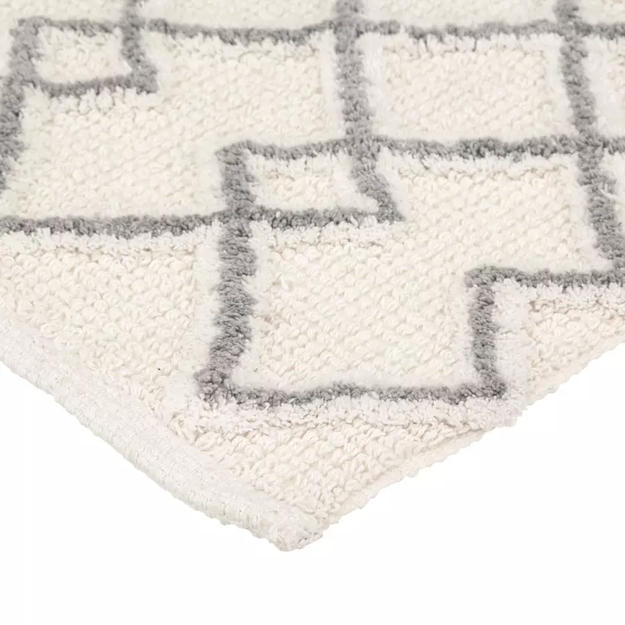 Alfombra en algodón (120 cm) Maro Gris 4