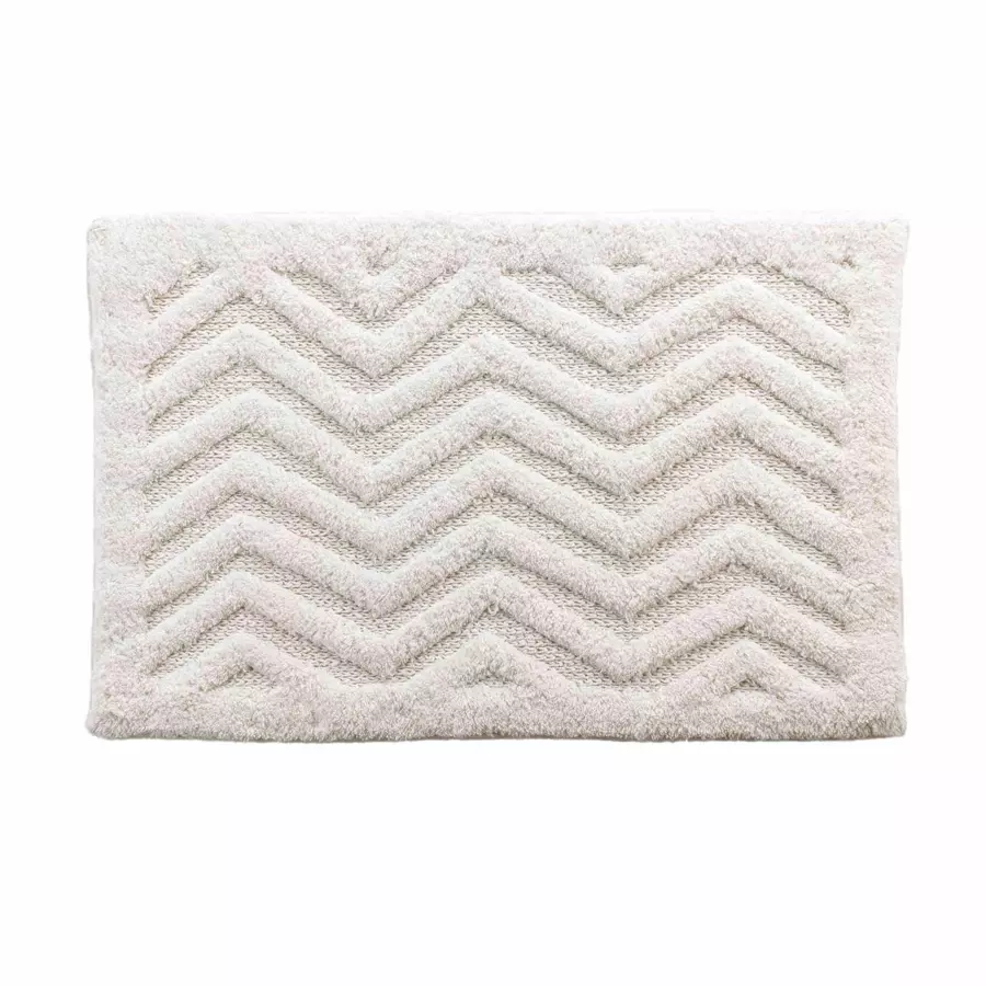Badmat katoen (80 cm) Angelis Wit