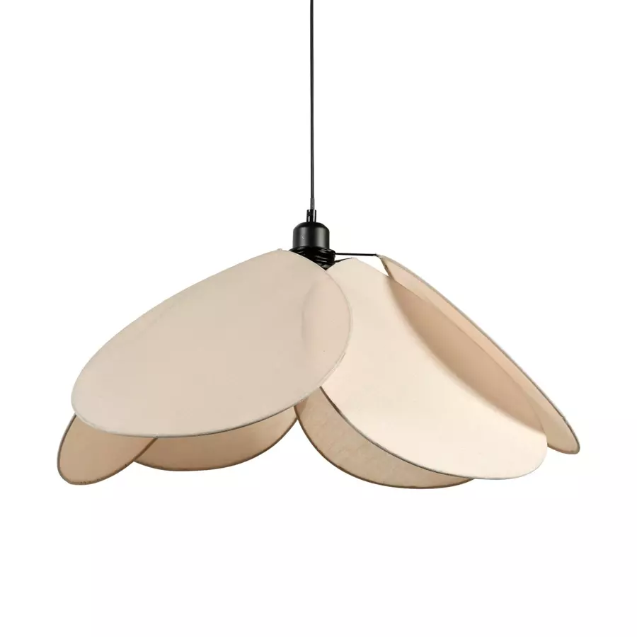 Suspension Pétale Taupe clair 4
