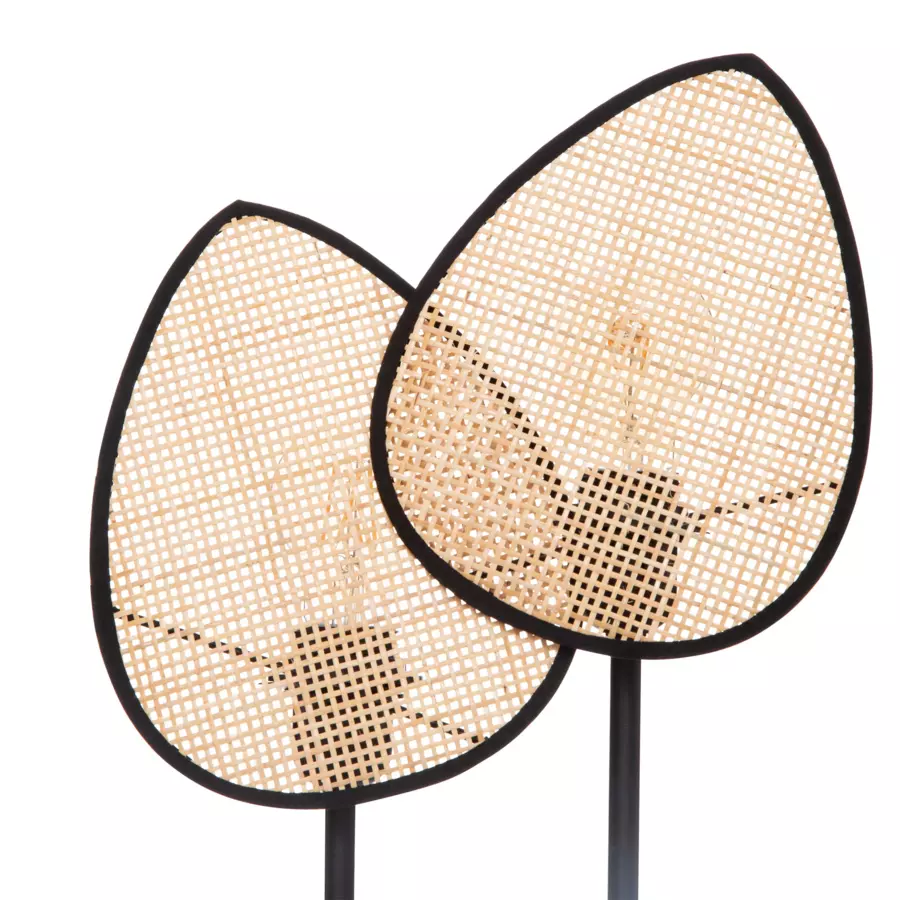 Lampe à poser rotin Olme Beige 4