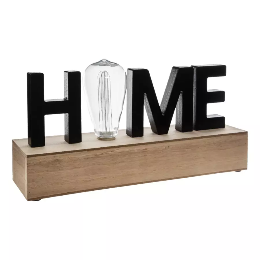 Verlichte decoratie LED Home Zwart 4