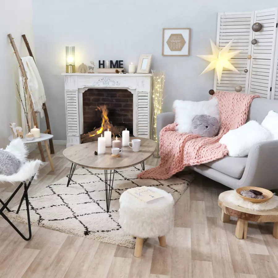 Verlichte decoratie LED Home Zwart 127
