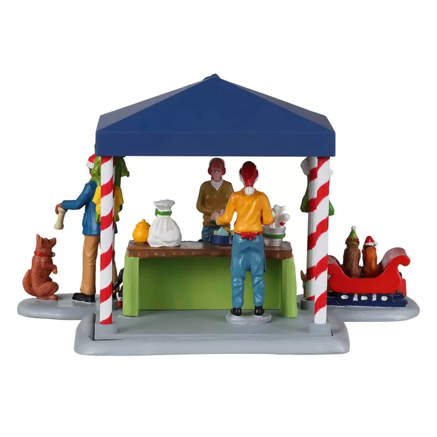 Personajes Lemax Stand tienda de animales