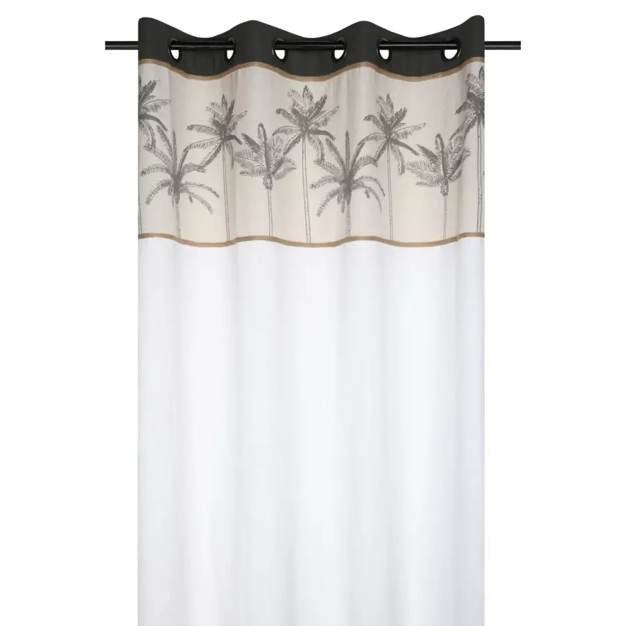 Cortina algodón (140 x 260 cm) Bako Beige