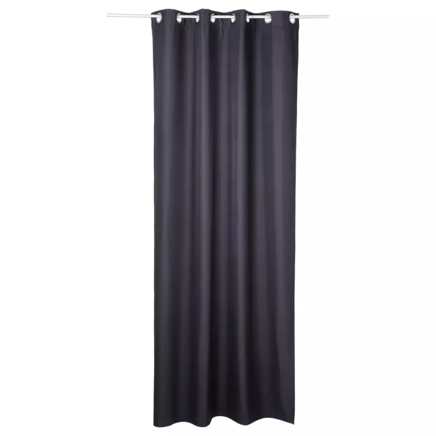 Rideau occultant isolant (140 x 260 cm) Isaia Noir 4