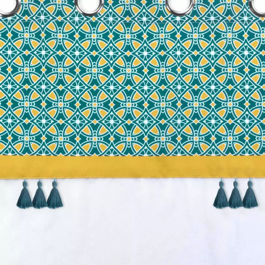 Voilage (140 x 240 cm) Callao Bleu canard 4