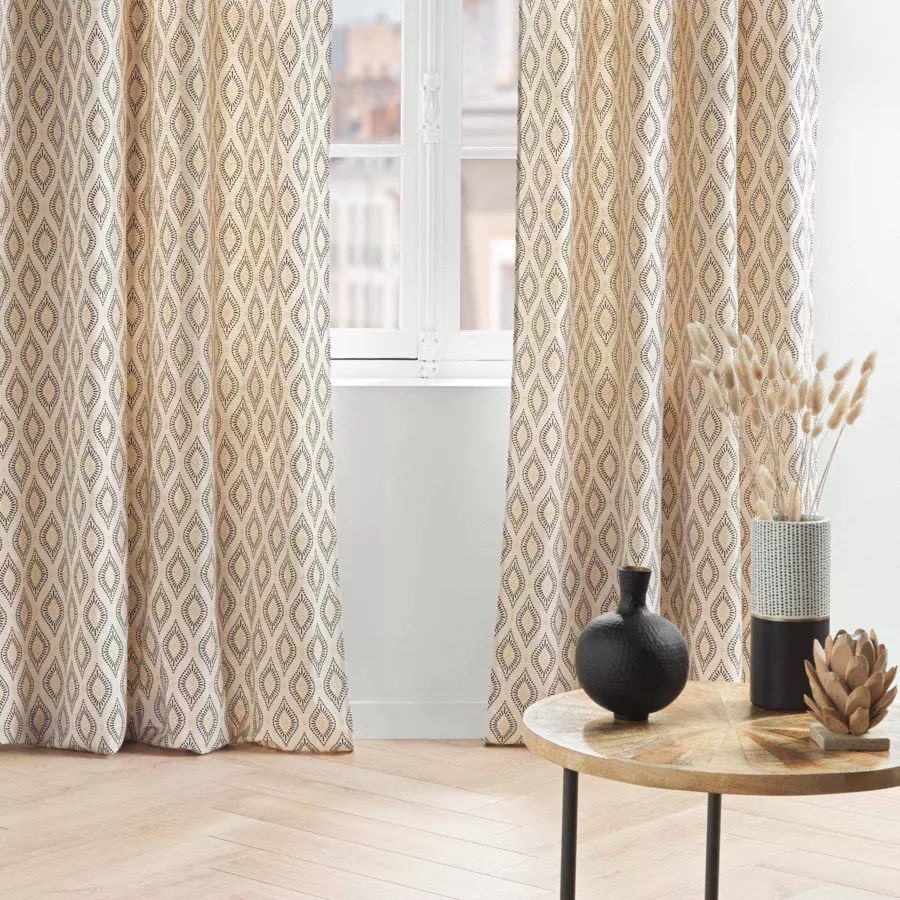 Rideau (140 x 240 cm) Oricia Ecru