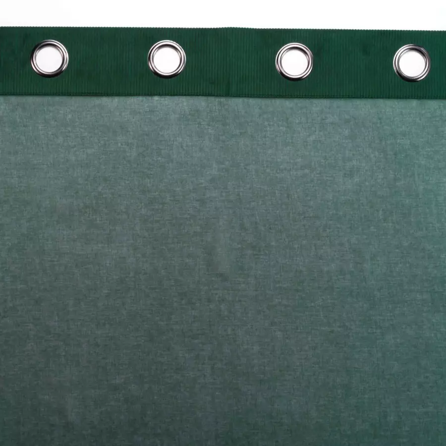 Voilage (140 x 240 cm) Casual Vert foncé 4
