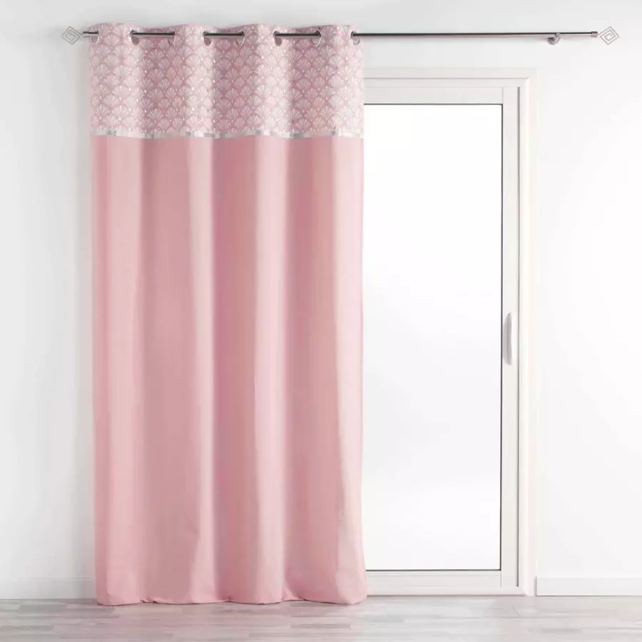 Cortina semi opaca (140 x 240 cm) Artchic Rosa 4