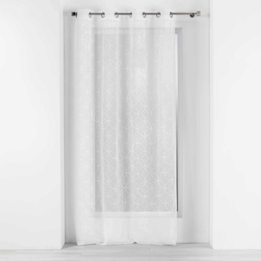 Tenda trasparente (140 x 240 cm) Olympia Bianco 4