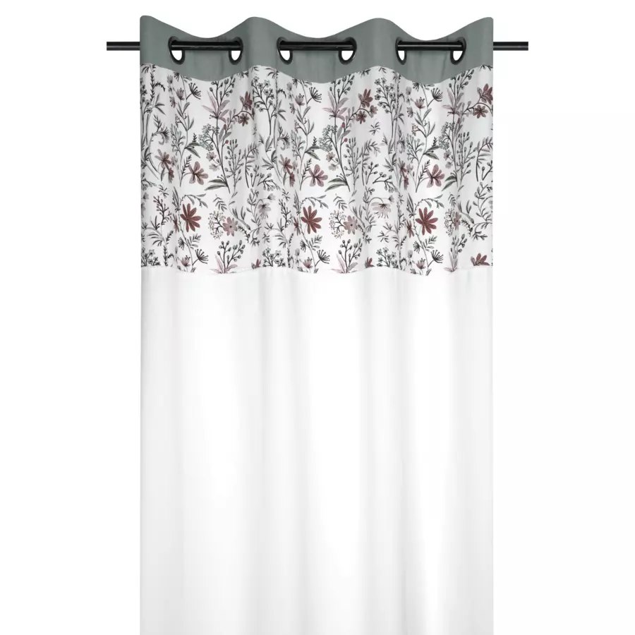 Cortina algodón (140 x 260 cm) Naomie Multicolor