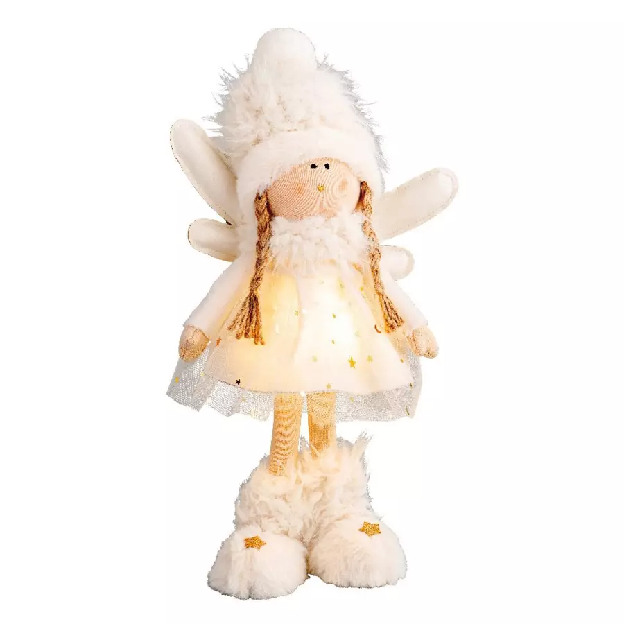 Ange de Noël lumineux Melody H28 cm 4