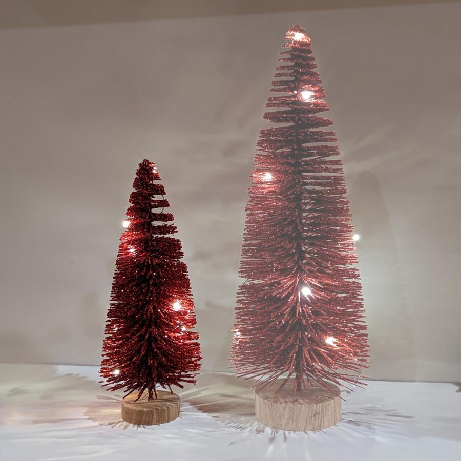 Kerstboom lumineux Lidy 20 cm Rood 5
