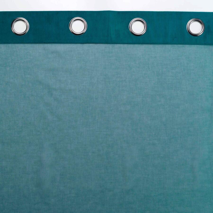 Tenda trasparente (140 x 240 cm) Casual Blu petrolio 4