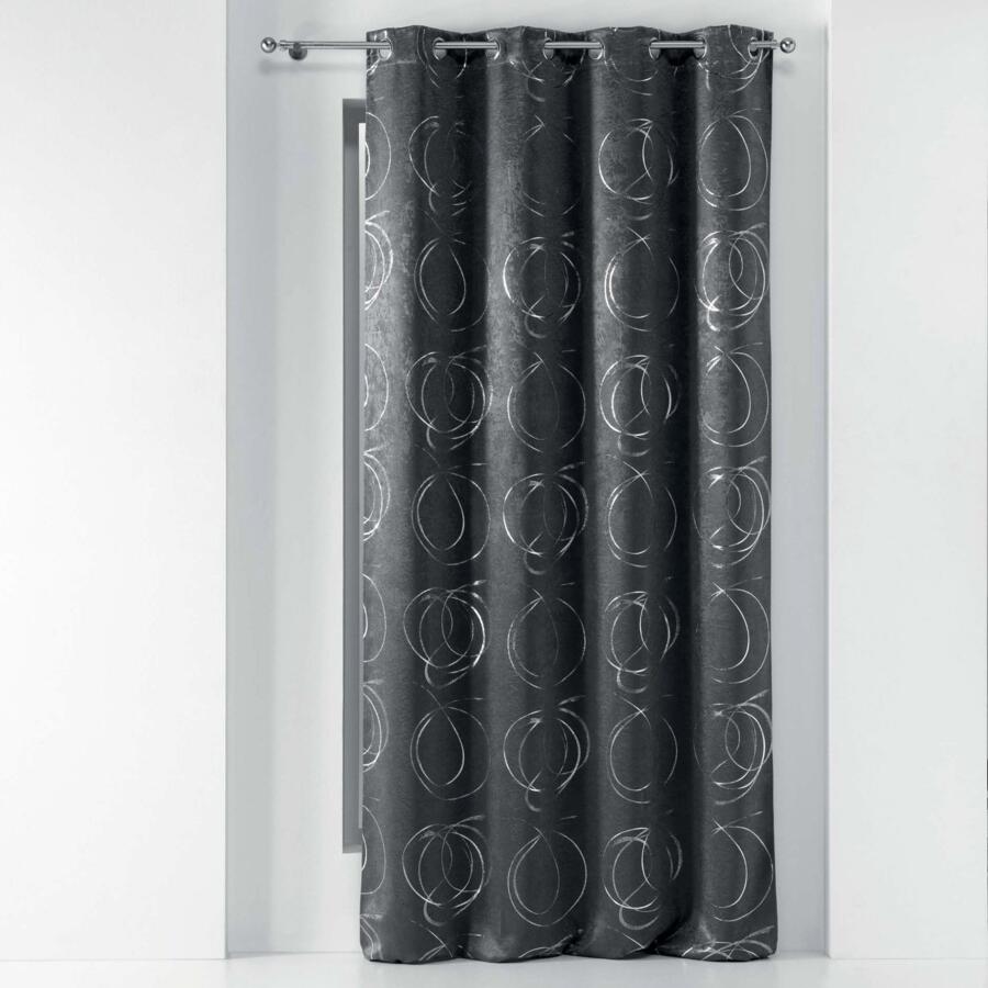 Verduisterend gordijn (135 x 240 cm) Youpi Antraciet grijs 5
