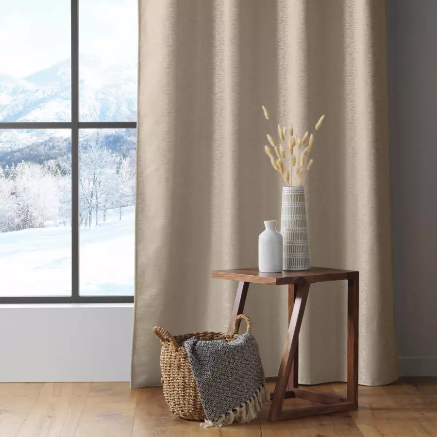 Cortina térmica aislante (140 x 260 cm) Polarine Beige
