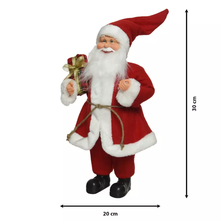 Père Noël Stan petit modèle H20 cm 4